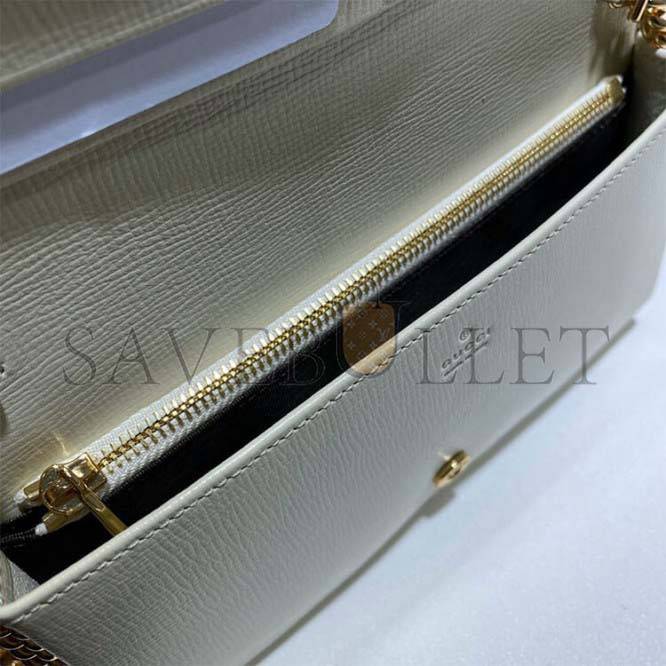 GUCCI HORSEBIT 1955 WALLET WITH CHAIN 621892  (21*19*2.5cm)